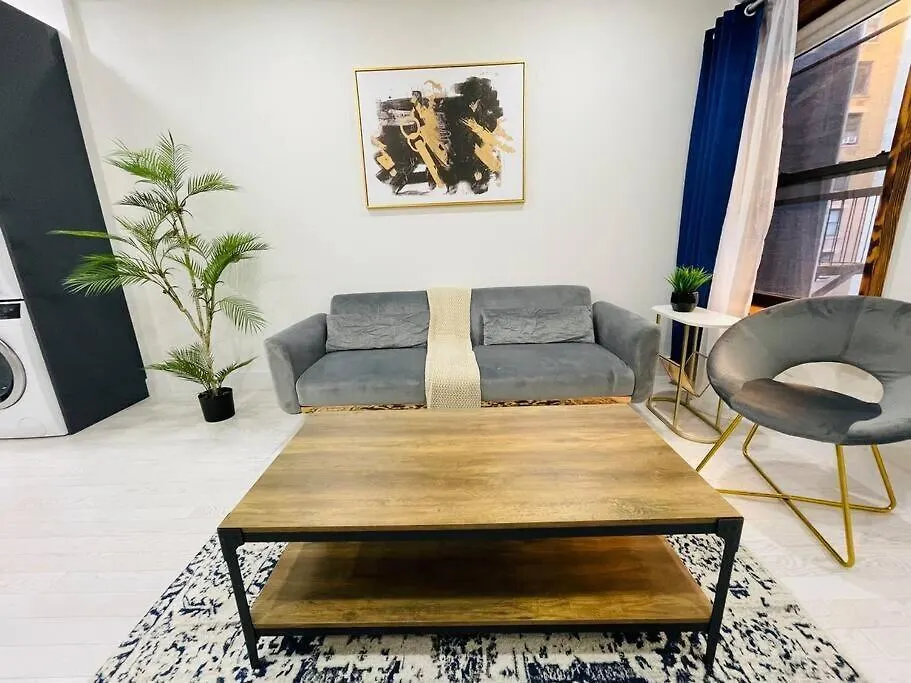 ニューヨーク78-3A Luxury Brand New Modern 1Br W&Dアパートメント アパート