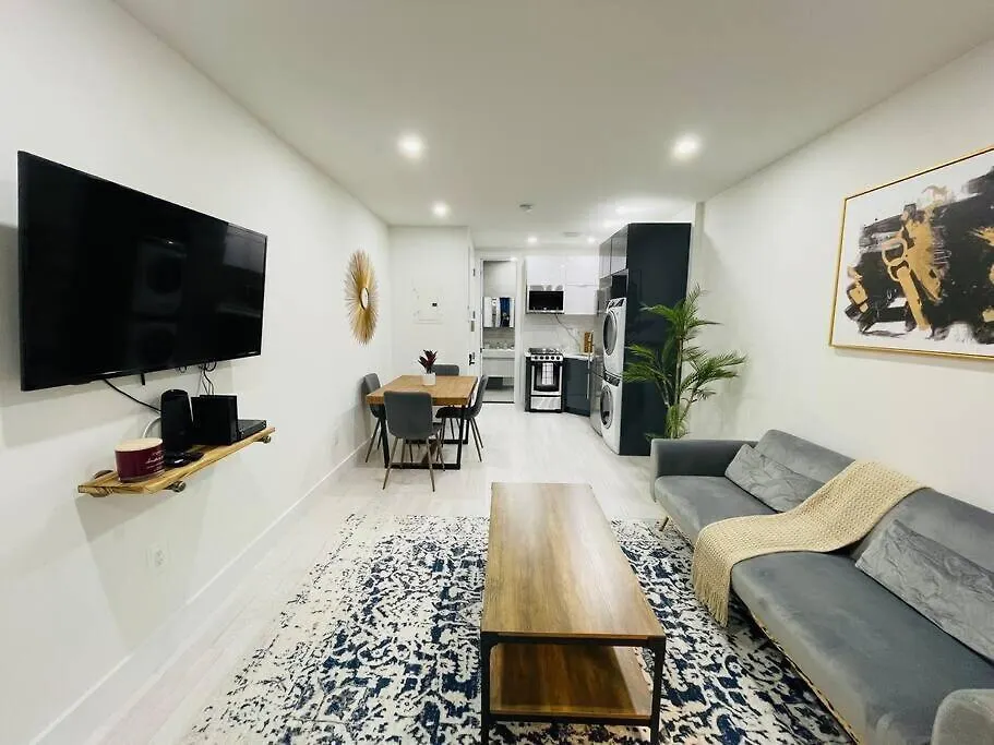 78-3A Luxury Brand New Modern 1Br W&D Daire New York