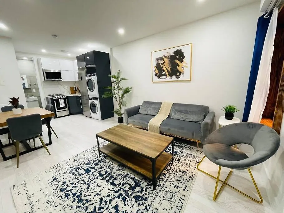 78-3A Luxury Brand New Modern 1Br W&D Daire New York