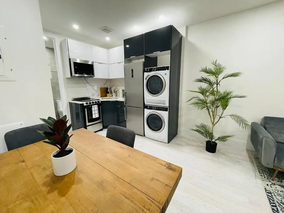 78-3A Luxury Brand New Modern 1Br W&D Daire New York