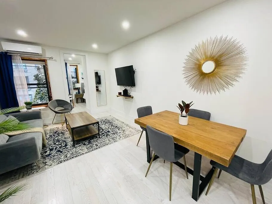 78-3A Luxury Brand New Modern 1Br W&D Daire New York